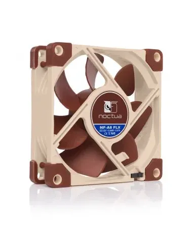 Noctua NOC-NF-A8-FLX Case per computer Ventilatore 8 cm Beige, Marrone 1 pz