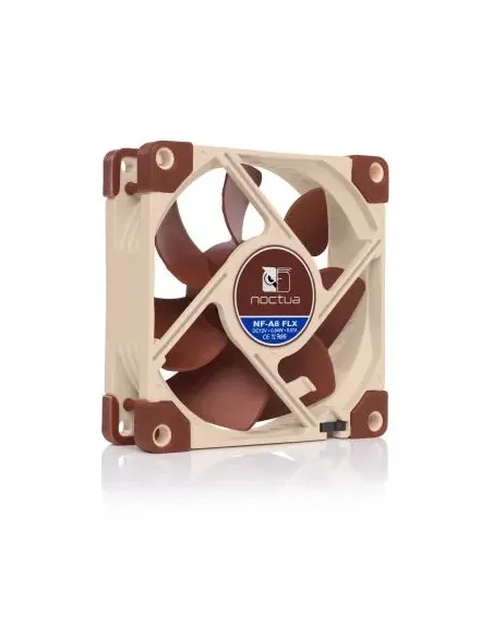 Noctua NOC-NF-A8-FLX Case per computer Ventilatore 8 cm Beige, Marrone 1 pz