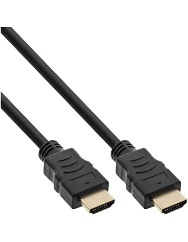 InLine Cavo HDMI High Speed con Ethernet, 3m, dorato