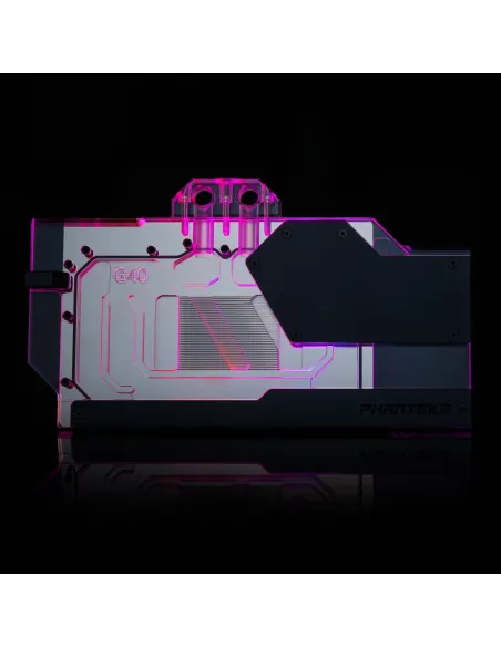 Phanteks Glacier G40 Blocco d'acqua + piastra posteriore