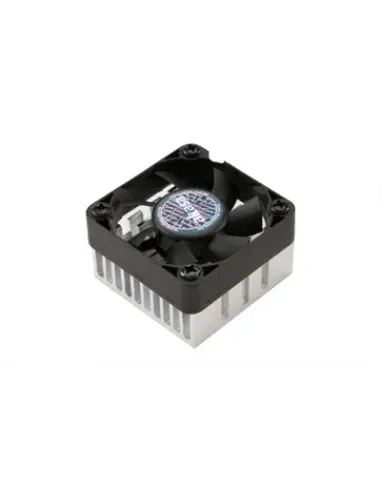 Akasa AK-210-BK sistema di raffreddamento per computer Circuiti integrati Refrigeratore 4 cm Nero 1 pz