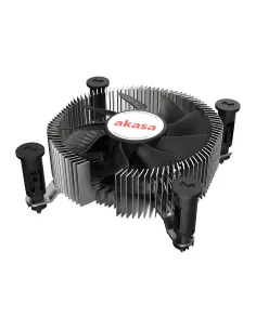 Akasa Intel LGA1700 Processore Raffreddatore ibrido Alluminio, Nero 1 pz