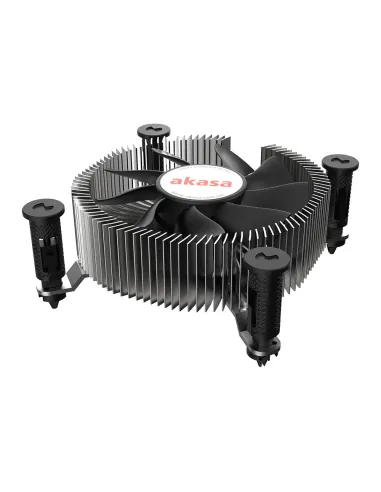 Akasa Intel LGA1700 Processore Raffreddatore ibrido Alluminio, Nero 1 pz