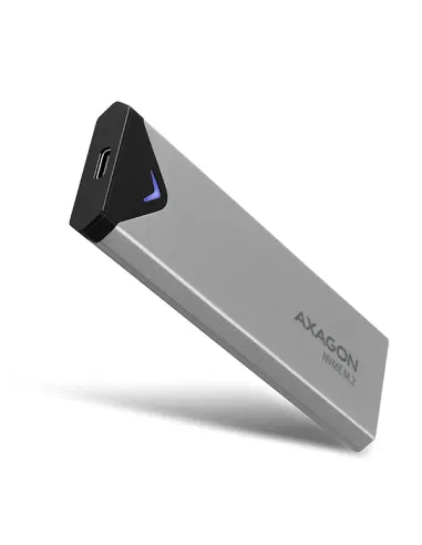 Axagon EEM2-UG2 contenitore di unità di archiviazione Box esterno SSD Nero, Grigio M.2