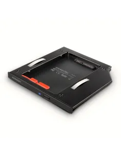 Axagon RSS-CD09 2.5 SSD HDD caddy into DVD slot 9.5 mm LED ALU scheda di interfaccia e adattatore Interno SATA