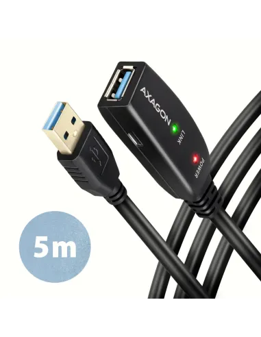 Axagon ADR-305 USB 3.2 Gen 1 A-M - A-F active extension repeater cable 5m - Kabel - Digital Daten cavo USB USB 3.2 Gen 1 (3.1