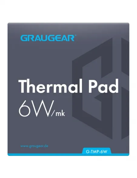 GRAUGEAR G-TMP-6W compontente del dissipatore di calore Cuscinetto termico 6 W m·K