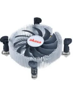 Akasa AK-CC7122BP01 sistema di raffreddamento per computer Processore Refrigeratore 7,5 cm Alluminio, Blu