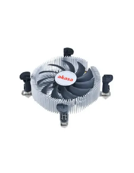 Akasa AK-CC7122BP01 sistema di raffreddamento per computer Processore Refrigeratore 7,5 cm Alluminio, Blu