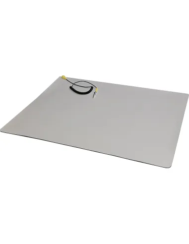 InLine Base antistatica di lavoro con cavo messa a terra coccodrillo, 50x60cm