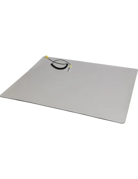 InLine Base antistatica di lavoro con cavo messa a terra coccodrillo, 50x60cm