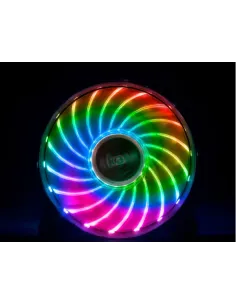 Akasa Vegas X7 Case per computer Ventilatore Nero, Trasparente