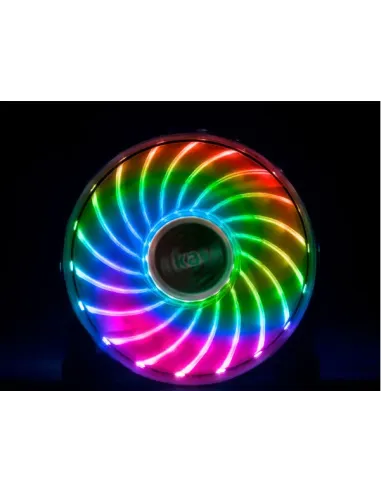 Akasa Vegas X7 Case per computer Ventilatore Nero, Trasparente