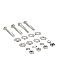 InLine Viti Ventole M3x20mm, con rondelle, dadi, distanziali, 4pcs