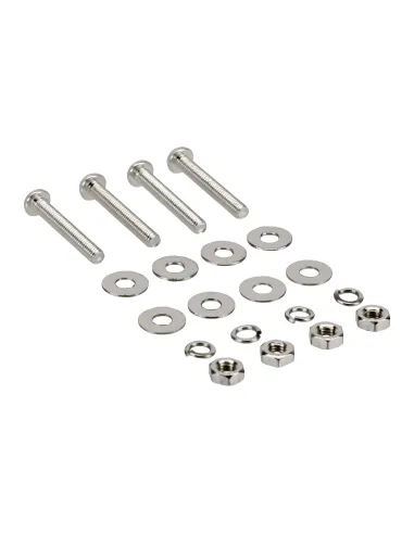 InLine Viti Ventole M3x20mm, con rondelle, dadi, distanziali, 4pcs