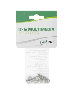 InLine Viti Ventole M3x20mm, con rondelle, dadi, distanziali, 4pcs 2