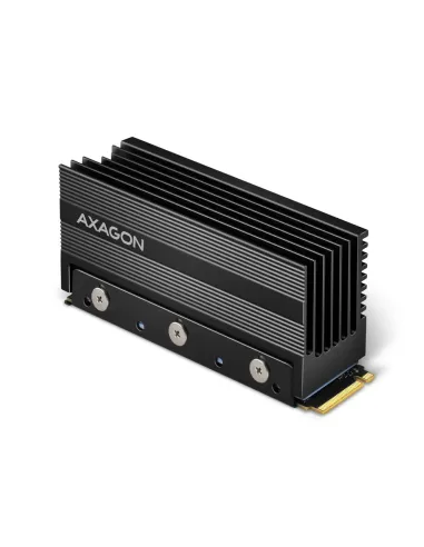 Axagon CLR-M2XL sistema di raffreddamento per computer M.2 NVMe SSD, Unità allo stato solido Dissipatore di calore Radiatore