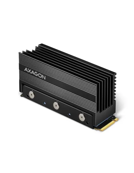 Axagon CLR-M2XL sistema di raffreddamento per computer M.2 NVMe SSD, Unità allo stato solido Dissipatore di calore Radiatore