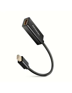 Axagon RVDM-HI14N cavo e adattatore video 0,15 m Mini DisplayPort HDMI Nero