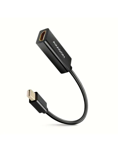 Axagon RVDM-HI14N cavo e adattatore video 0,15 m Mini DisplayPort HDMI Nero
