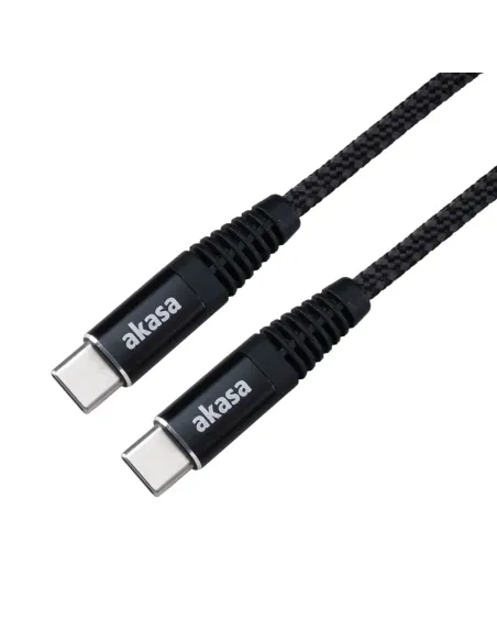Akasa AK-CBUB54-10BK cavo USB 1 m USB C Nero