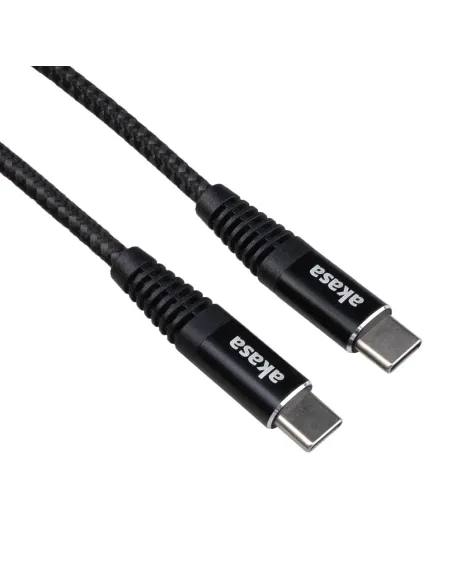 Akasa AK-CBUB54-10BK cavo USB 1 m USB C Nero