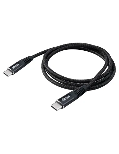 Akasa AK-CBUB54-10BK cavo USB 1 m USB C Nero