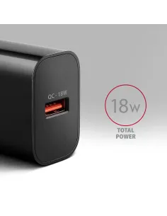 Axagon ACU-QC18 Caricabatterie per dispositivi mobili Telefono cellulare, Power bank, Smartphone, Orologio intelligente, 2