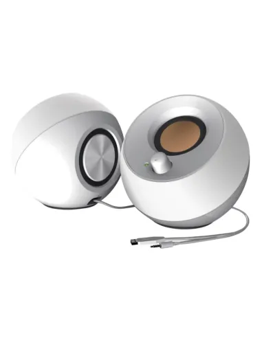 Creative Labs Pebble Bianco Cablato 4,4 W