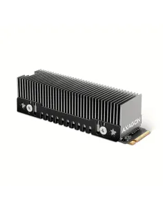 Axagon CLR-M2XT M.2 SSD Passivkühler Aluminium - 2280 M.2 NVMe SSD, Unità allo stato solido Dissipatore di calore Radiatore