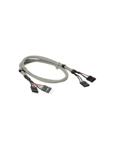 InLine Cavo USB 2.0 interno 2x4pin maschio 2x4pin femmina, prolunga, 0,60m
