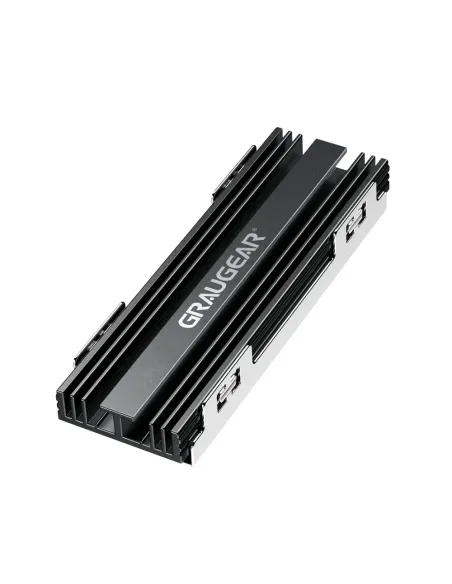 GRAUGEAR G-PS5HS02 sistema di raffreddamento per computer Unità allo stato solido Dissipatore di calore Radiatore Nero, Argento