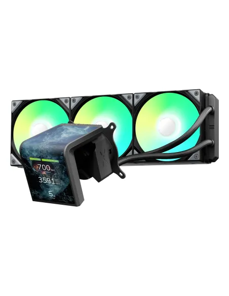 TRYX Panorama SE ARGB 360 Processore Raffreddatore di liquidi tutto in uno 12 cm Nero
