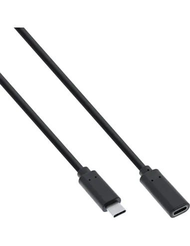 InLine Prolunga USB 3.2 Gen.1x2, M-F USB-C, nero, 2m