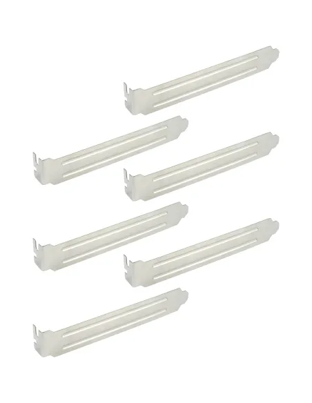 InLine Staffa PCI bracket cieca o di chiusura. Confezione da 6 pezzi