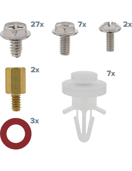 InLine Viti, distanziali, per schede madri Mainboards assortite, 48pz