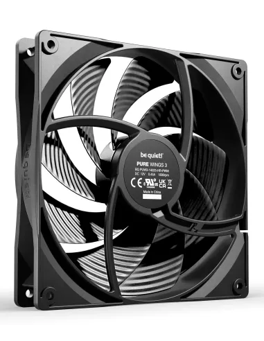 be quiet! Pure Wings 3 140mm PWM high-speed Case per computer Ventilatore 14 cm Nero 1 pz