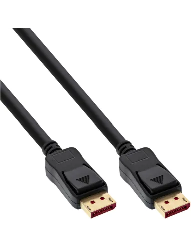 InLine Cavo DisplayPort 1.4, 8K4K, nero, contatti placcati oro, 1.5m