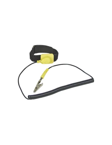 InLine Braccialetto antistatico, cinturino regolabile, cavo terra coccodrillo