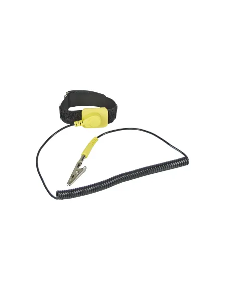 InLine Braccialetto antistatico, cinturino regolabile, cavo terra coccodrillo