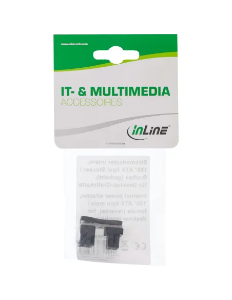 InLine adattatore interno, 180° ATX 6pin maschio femmina (inverso)