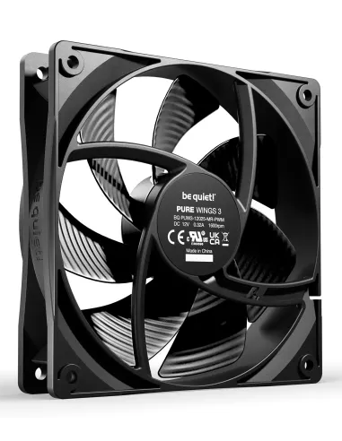 be quiet! Pure Wings 3 120mm | PWM Triple Pack Case per computer Ventilatore 12 cm Nero 3 pz