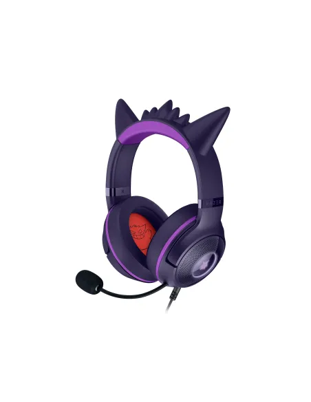 Razer Kraken Kitty V2 - Pokemon Gengar Ed. Auricolare Cablato A Padiglione Gaming USB tipo A Rosa