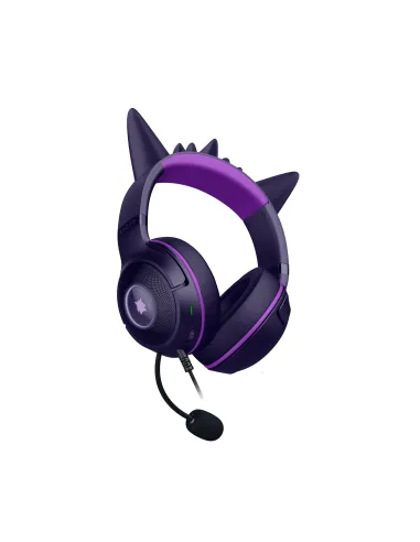 Razer Kraken Kitty V2 - Pokemon Gengar Ed. Auricolare Cablato A Padiglione Gaming USB tipo A Rosa