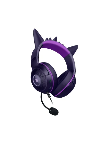 Razer Kraken Kitty V2 - Pokemon Gengar Ed. Auricolare Cablato A Padiglione Gaming USB tipo A Rosa