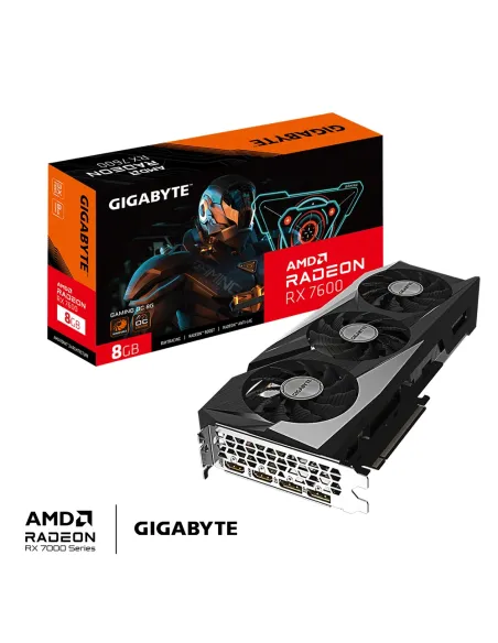 GIGABYTE GAMING Radeon RX 7600 OC 8G AMD 8 GB GDDR6