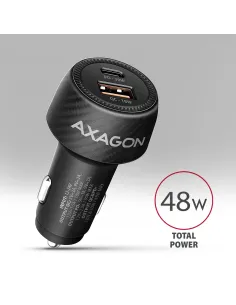 Axagon PWC-PQ48 Caricabatterie per dispositivi mobili Universale Nero Accendisigari Ricarica rapida Auto 2