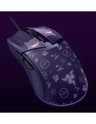 Razer Cobra Gengar Edition mouse Gaming Mano destra USB tipo A Ottico 8500 DPI