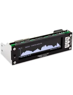 Aqua Computer aquaero 6 PRO controller della velocità della ventola 12 canali LCD Nero