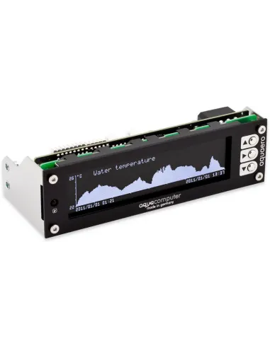 Aqua Computer aquaero 6 PRO controller della velocità della ventola 12 canali LCD Nero